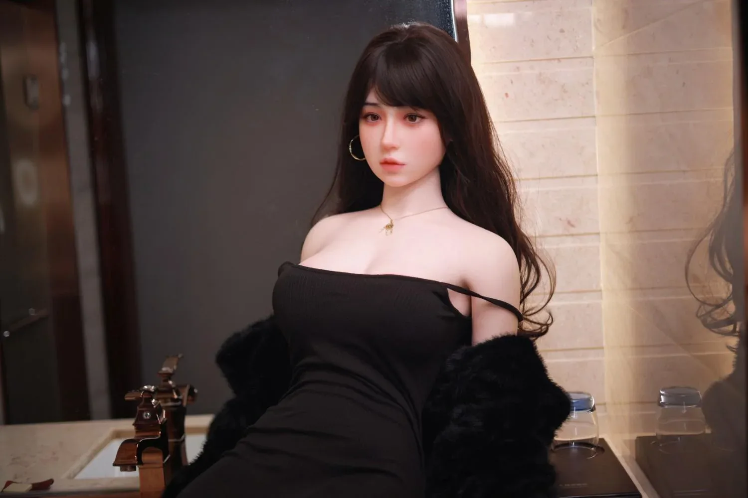 166cm (5ft5") Realistic Silicone Sex Doll – Sunny view 5
