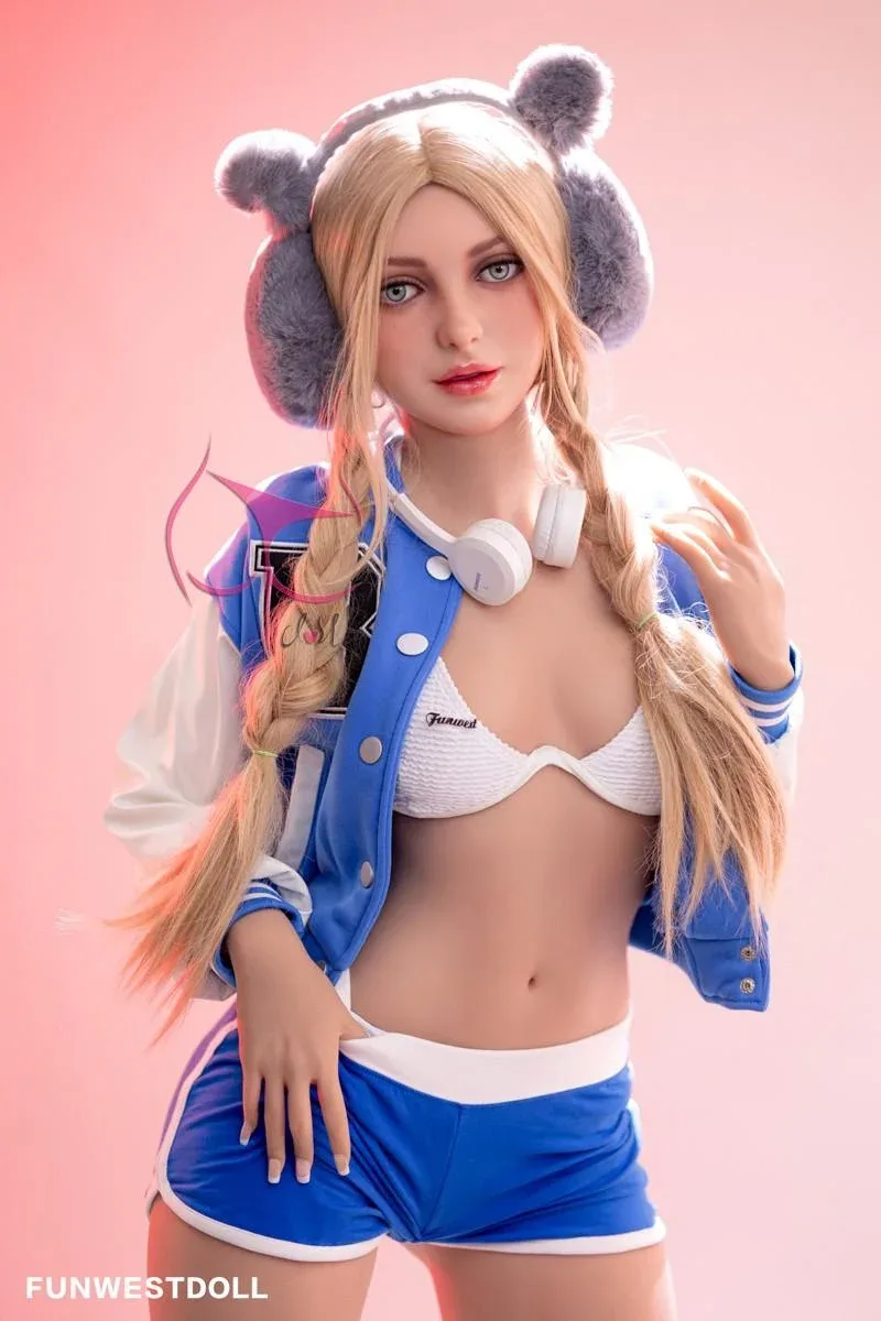 159cm (5ft2") A-Cup Blonde S-TPE Sex Doll - In Stock | US Only view 6