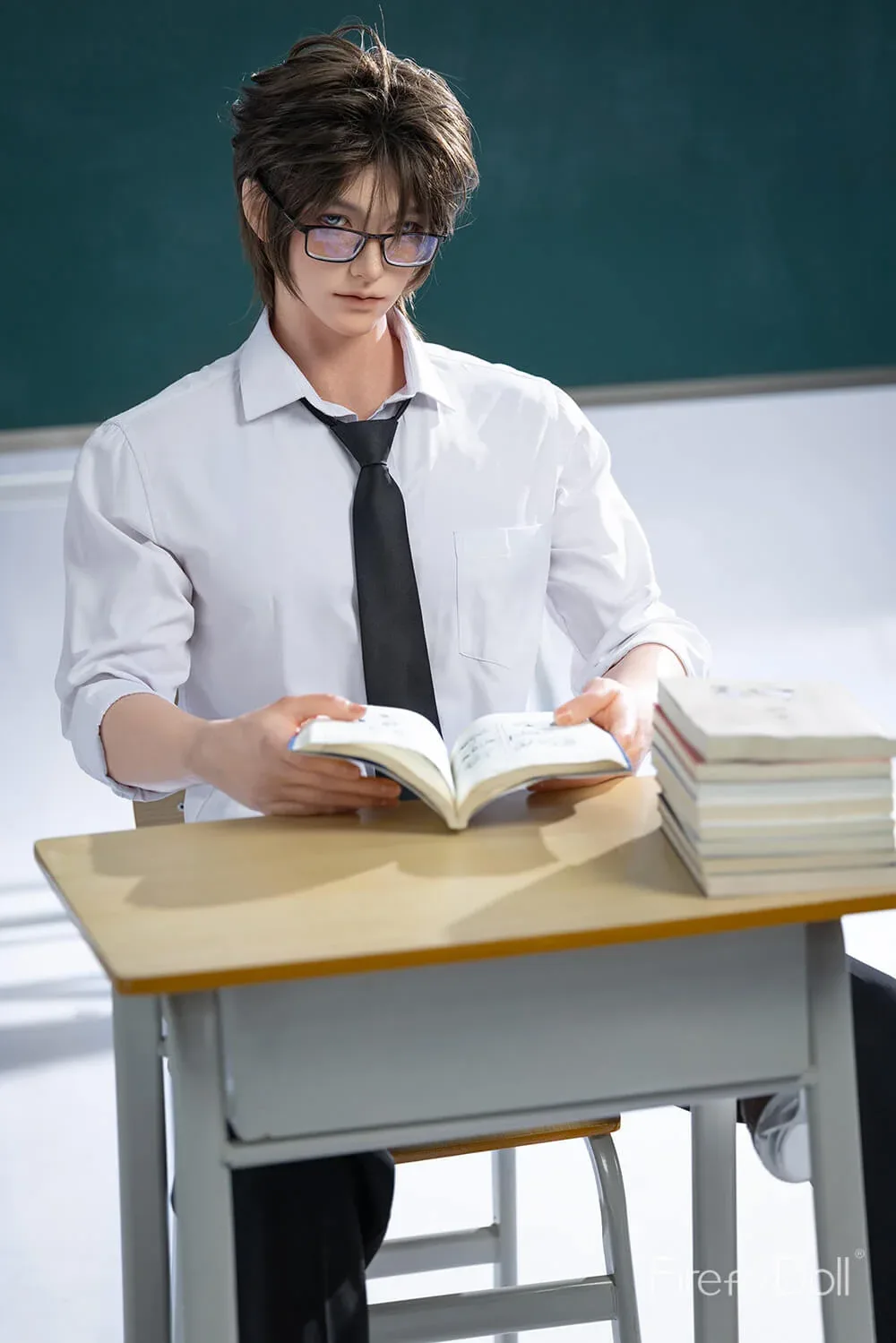 175cm (5ft7") Brunette Boy Silicone Sex Male Doll - Jiang Ling view 6
