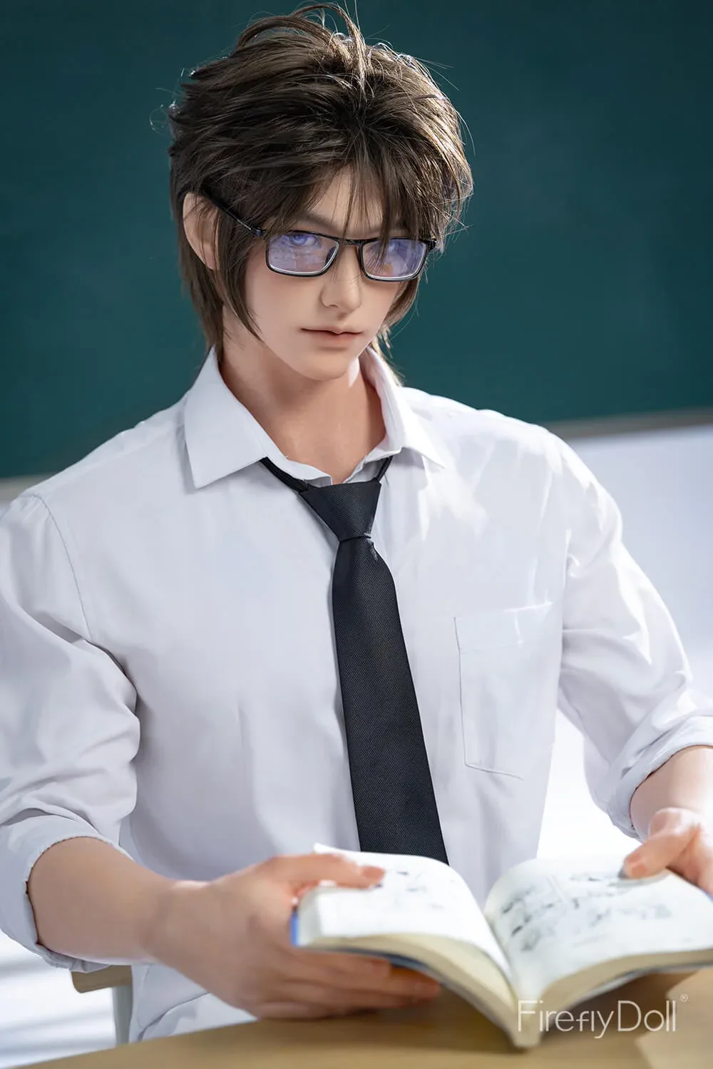 175cm (5ft7") Brunette Boy Silicone Sex Male Doll - Jiang Ling view 7