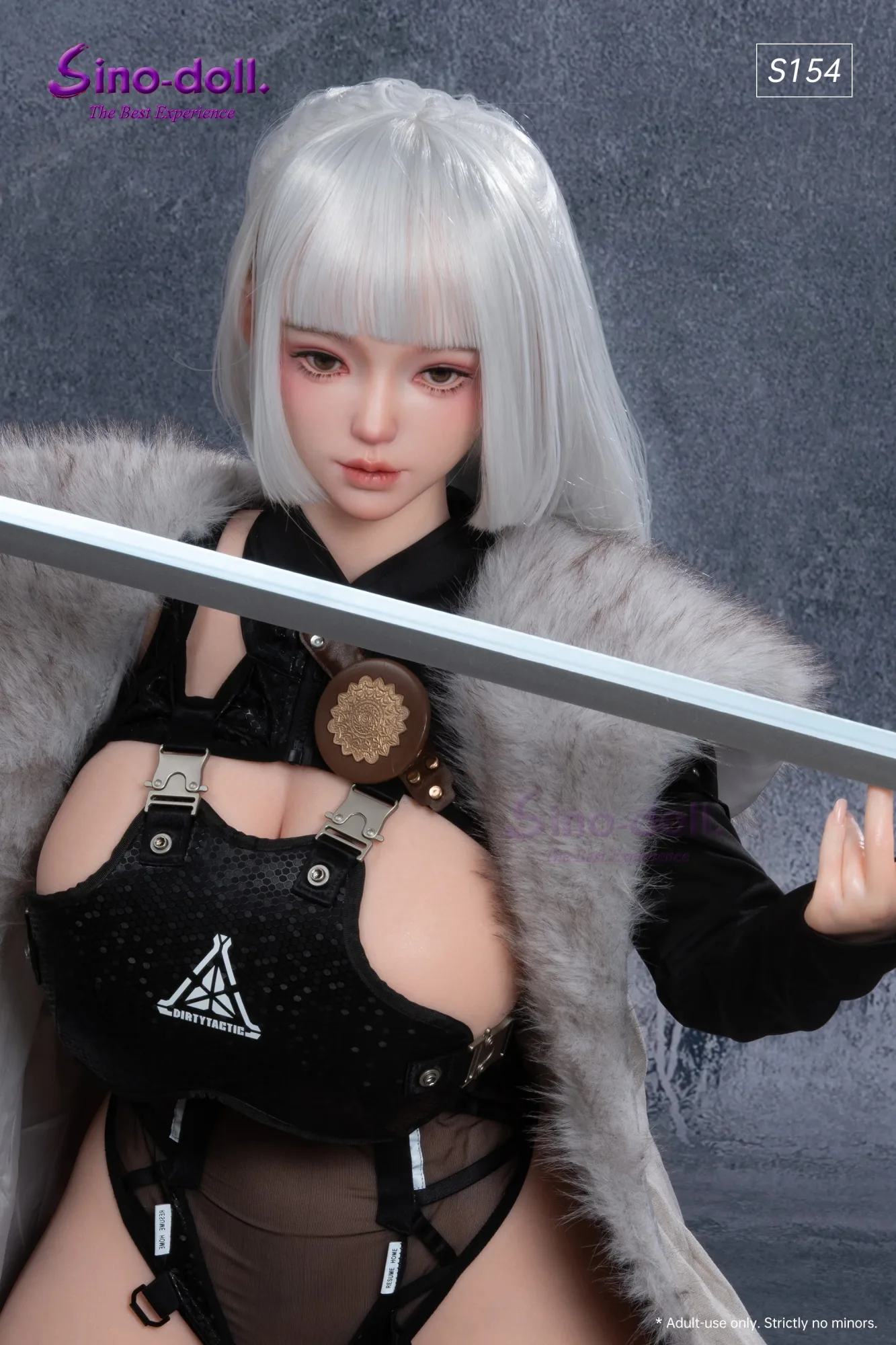 154cm (5ft1") Full Silicone Sex Doll - Soft-Max - (R+S Effect) – S62 Lintong view 3