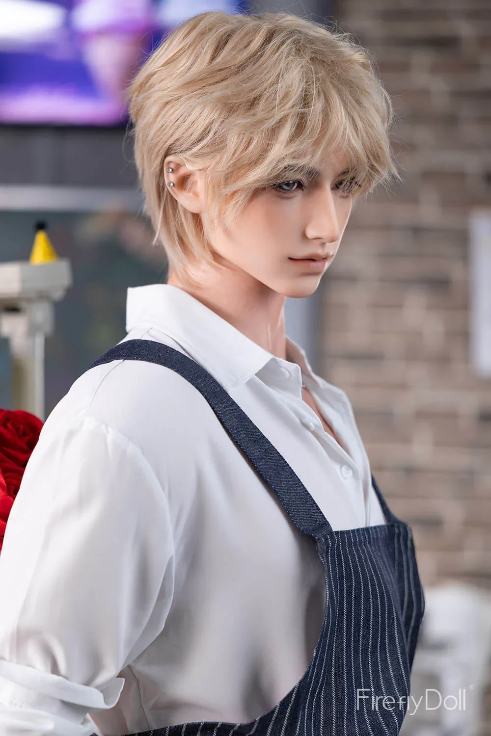 180cm (5ft9") Pastry Chef Silicone Sex Male Doll - Jiang Ling view 3