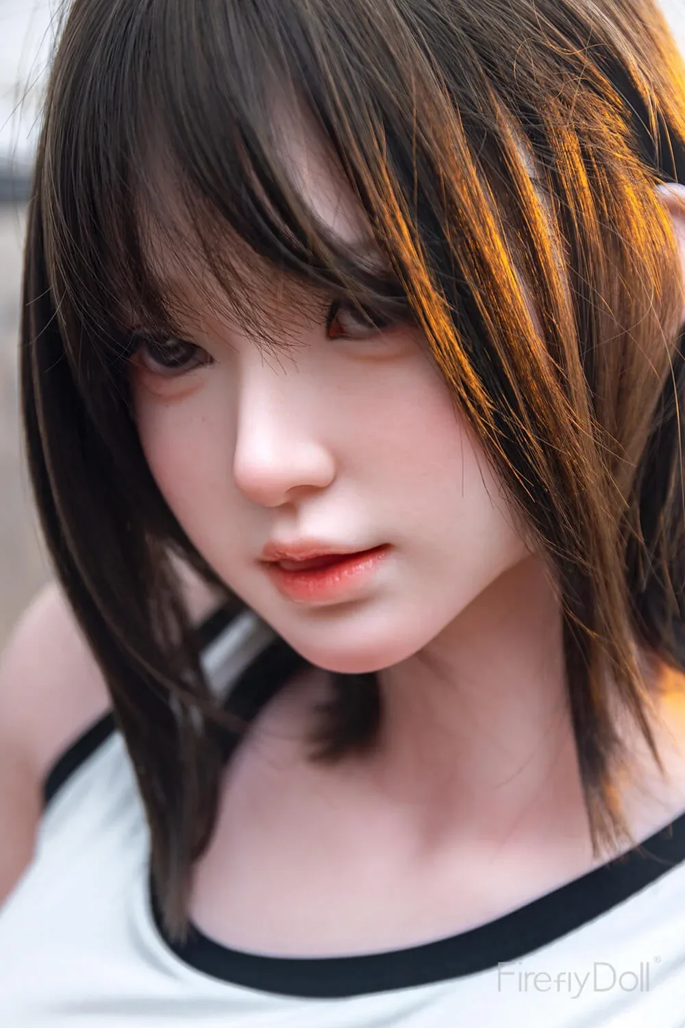 161cm (5ft2") Asiatic Silicone Sex Doll - Little Leeson view 3