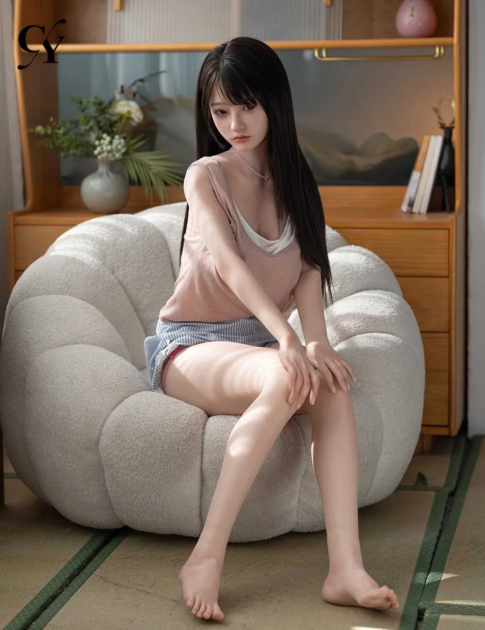 157cm (5ft2") Asian  Sex Doll - D-Cup - Shuyu view 6