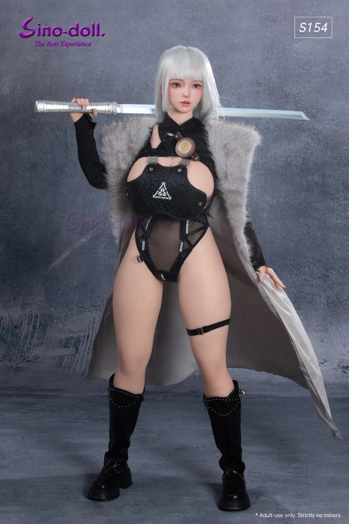 154cm (5ft1") Full Silicone Sex Doll - Soft-Max - (R+S Effect)  – S62 Lintong