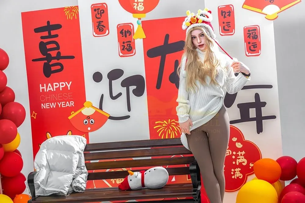 163cm (5ft3') Slim Blonde Fantasy Sex Doll - Vivian view 8