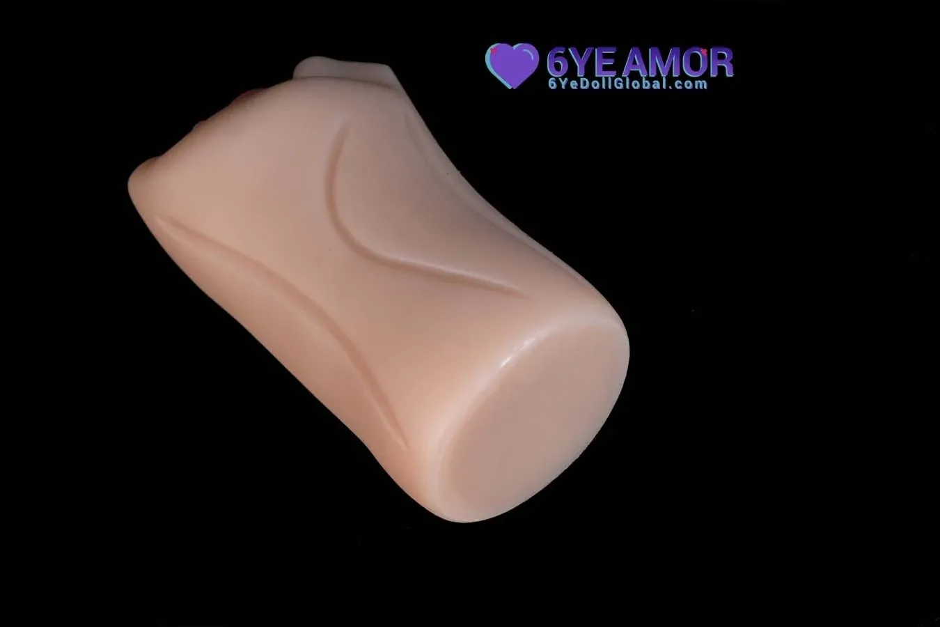 10cm (3.9") Blowjob Mouth with Teeth Masturbator ( Model# LY0011) view 8