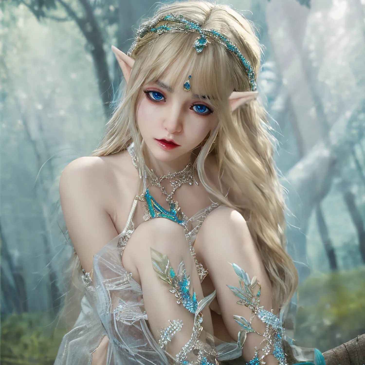 150cm (4ft11") Silicone Sex Doll with Movable Jaw - A-Cup - In Stock | Europe Only view 8
