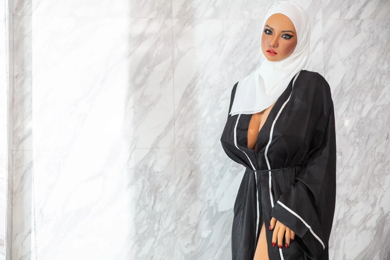 160cm (5ft3") Middle Eastern Hybrid Sex Doll  - Zaryab view 8