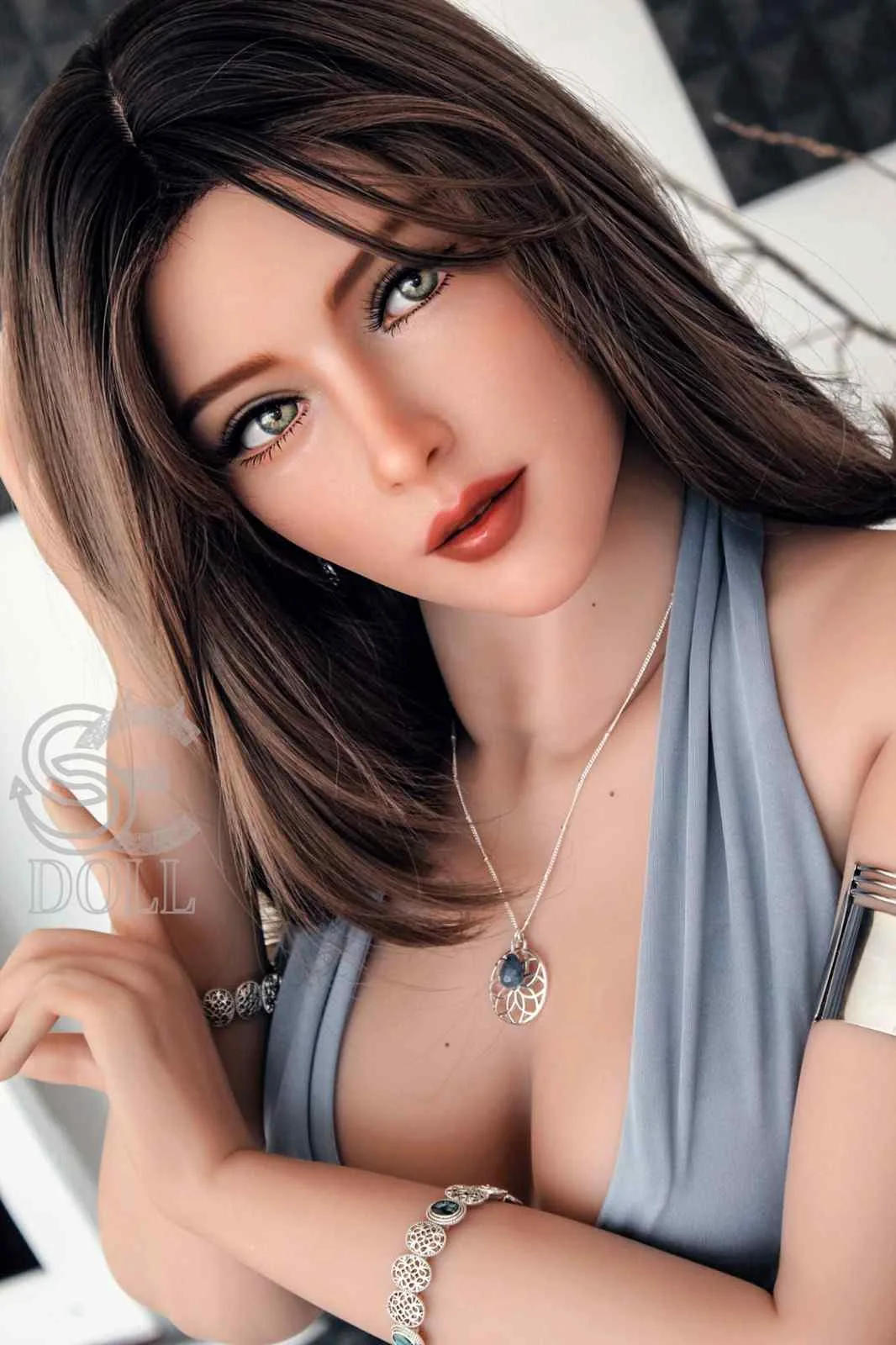 163cm (5ft3") Sensual TPE Sex Love Doll - E-Cup – SE#068 - Annika.D view 3