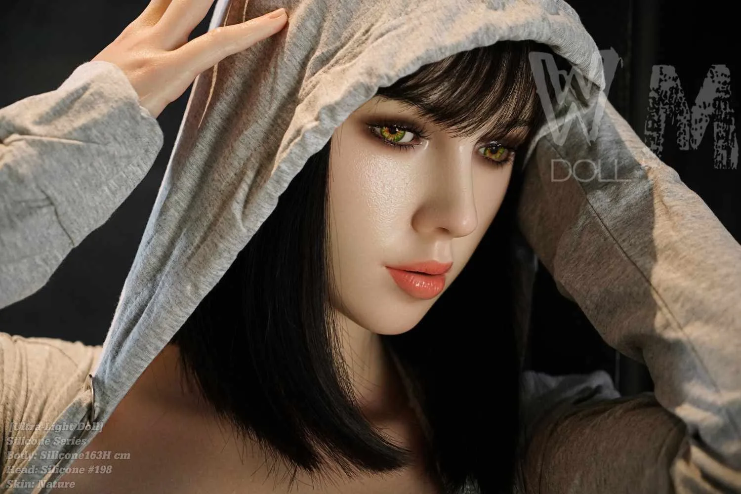 163cm (5ft4") Ultra-Light BBW Full Silicone Sex Doll - H-Cup - Head#198 view 6