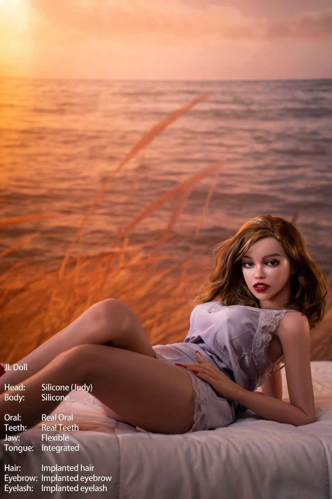 148cm (4ft10") ROS Silicone Sex Doll – Judy view 5