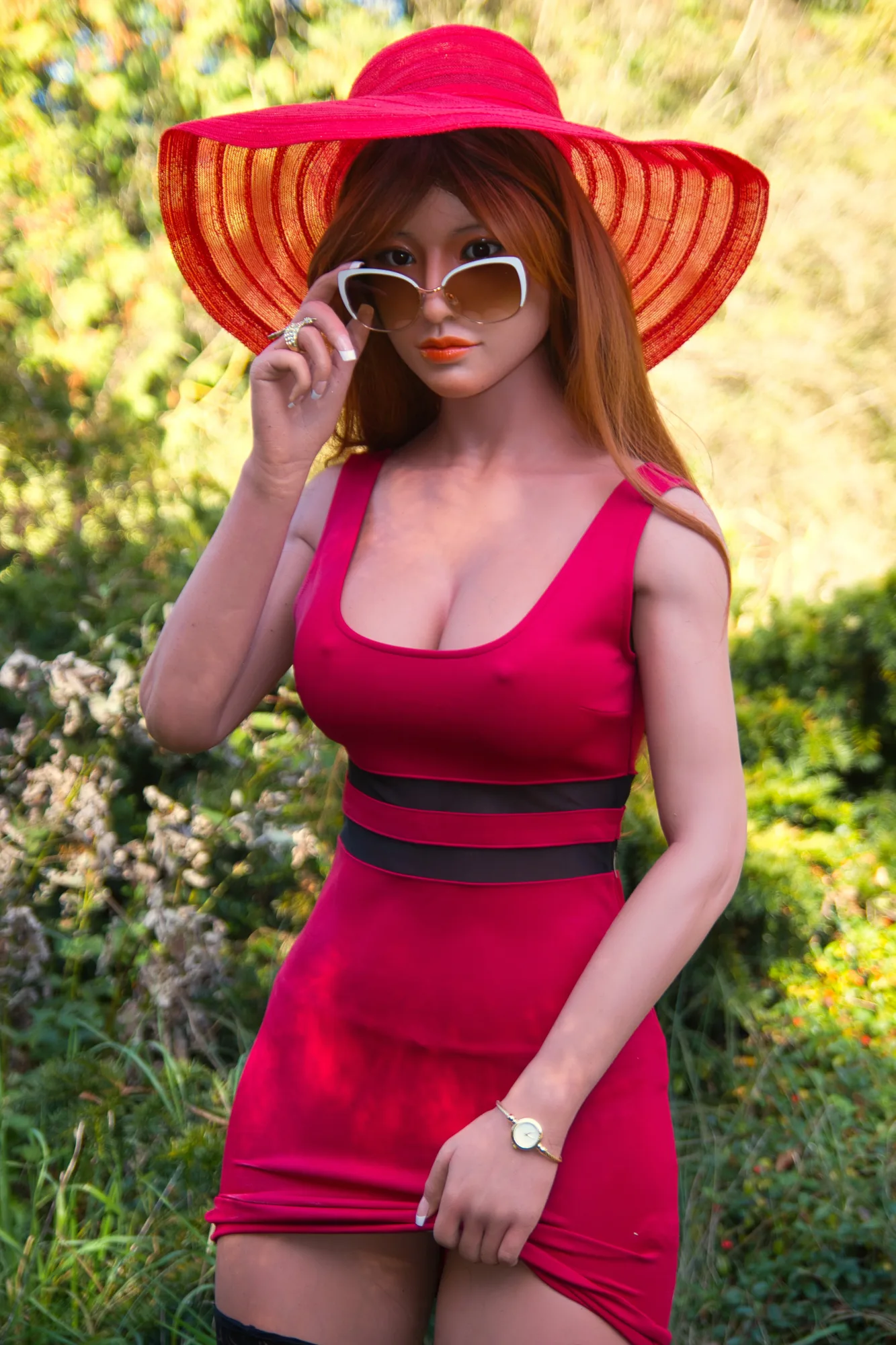 169cm (5ft6.5") Realistic Silicone Sex Doll – Bella (Tan)