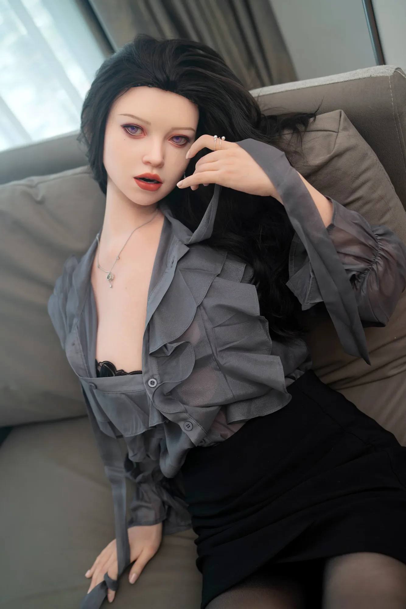 165cm (5ft5") Inspiration Series - Silicone Sex Doll - ZGX165F – Irene view 8