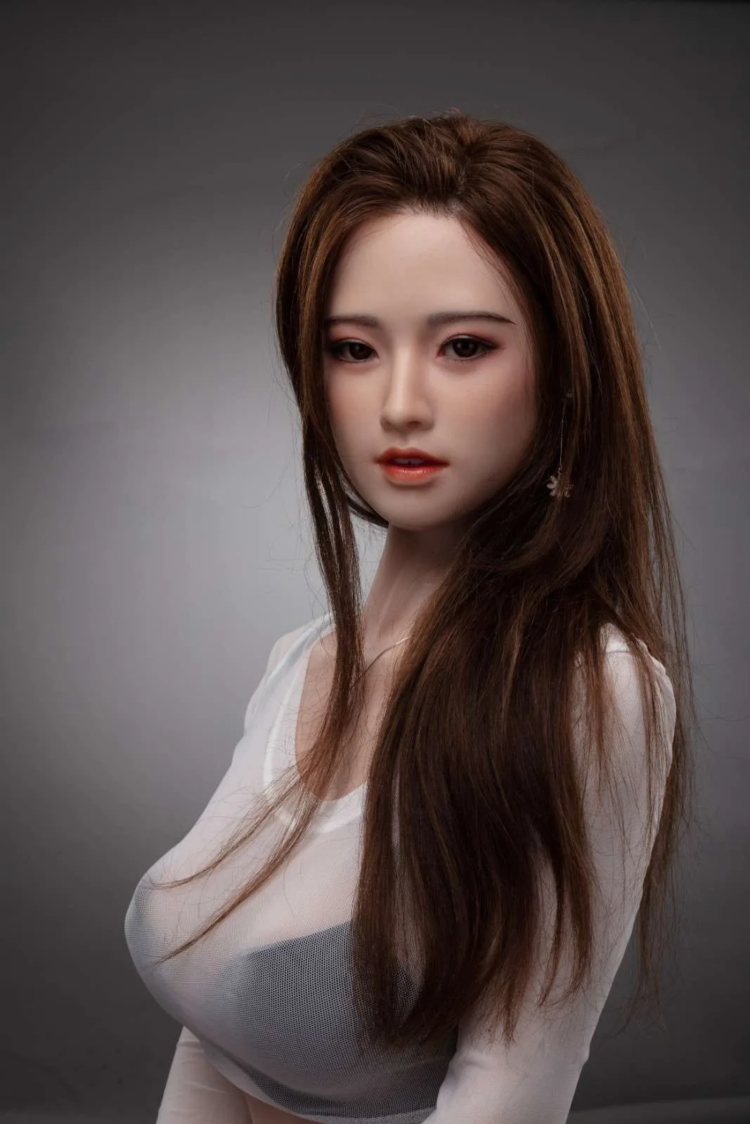 159cm (5ft2") Brunette Realistic Sexdoll - C-Cup - Zhulin view 3