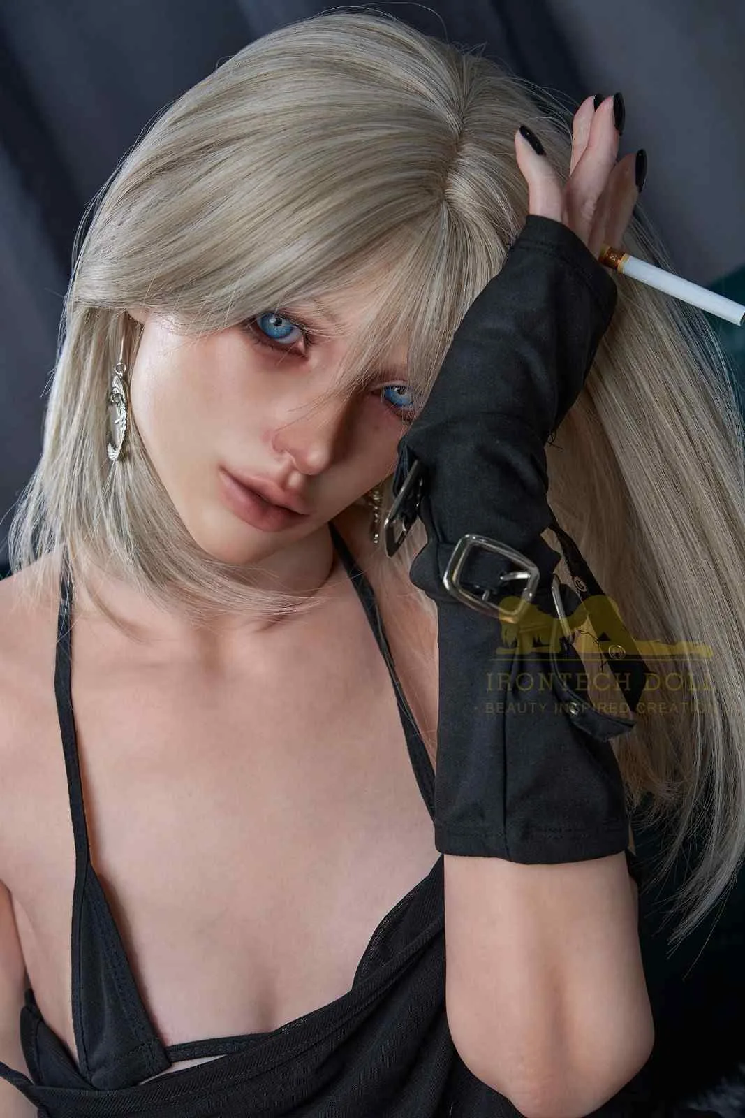 161cm (5ft3") Slim Model Silicone Sex Doll – Bailey view 3