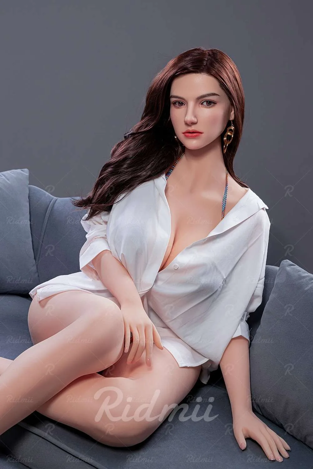 167cm (5ft6") Movable Jaw Hybrid Curvy Sex Doll – Marissa view 4