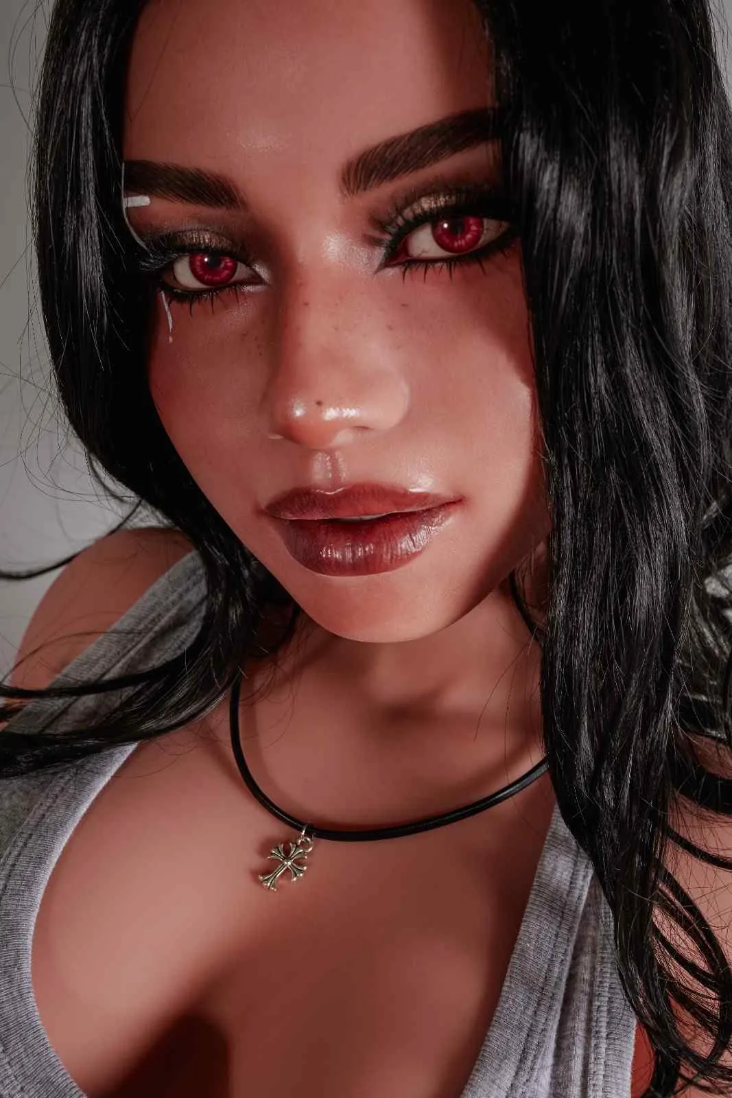 154cm (5ft1") Full Size Sex Doll (Black) - E-Cup - Reese view 3