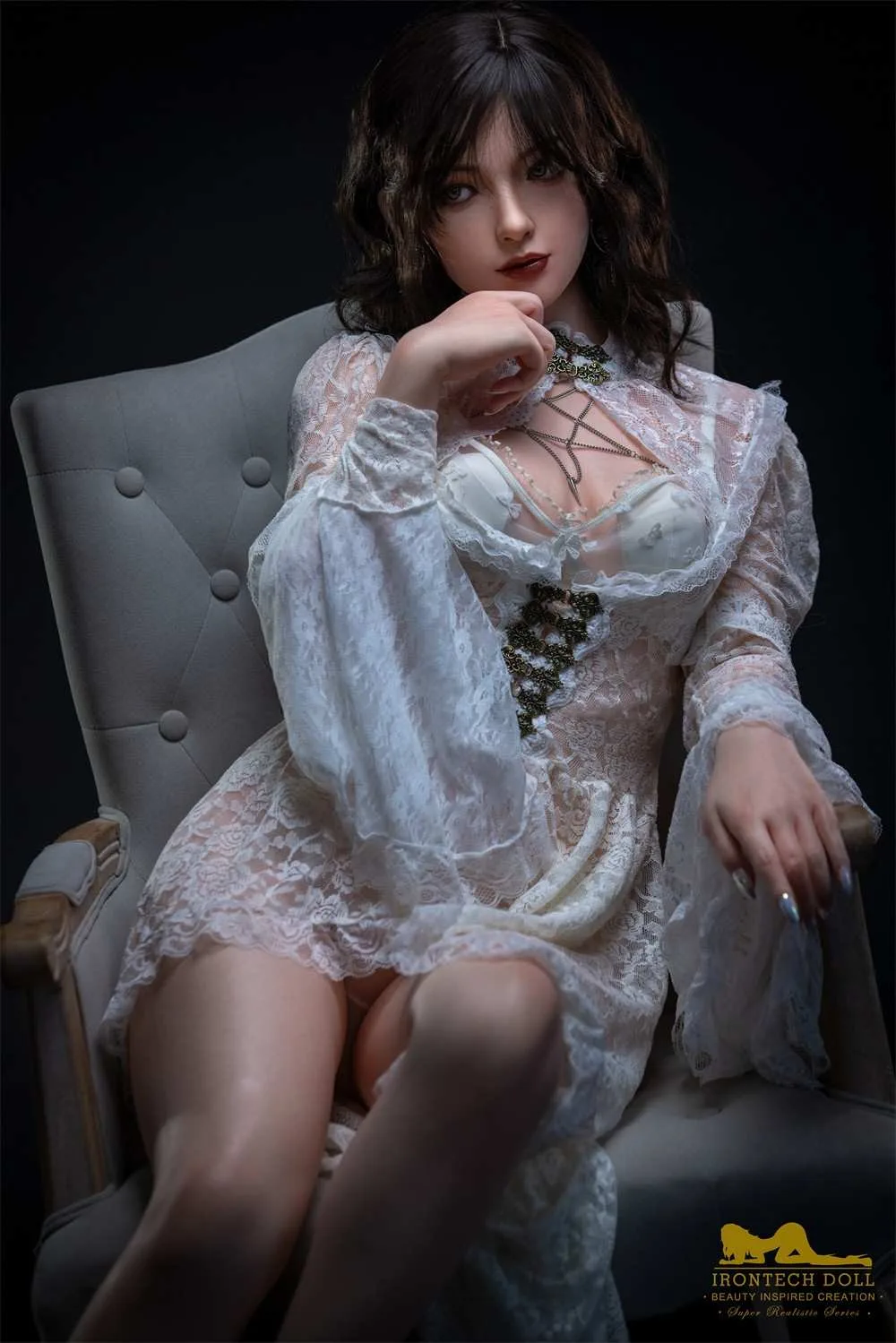 163cm (5ft3') Elegant Fantasy Honey Sex Doll with Realistic Curves - Nabi