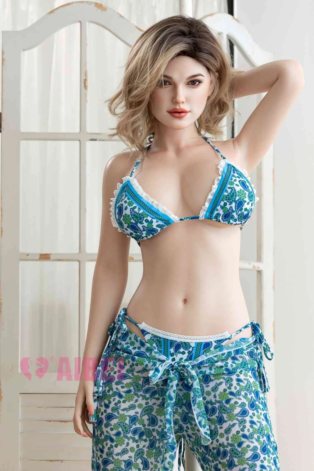 167cm (5ft4") Sexy Blonde Silicone Sex Doll - E-Cup- In Stock | EU Only view 4