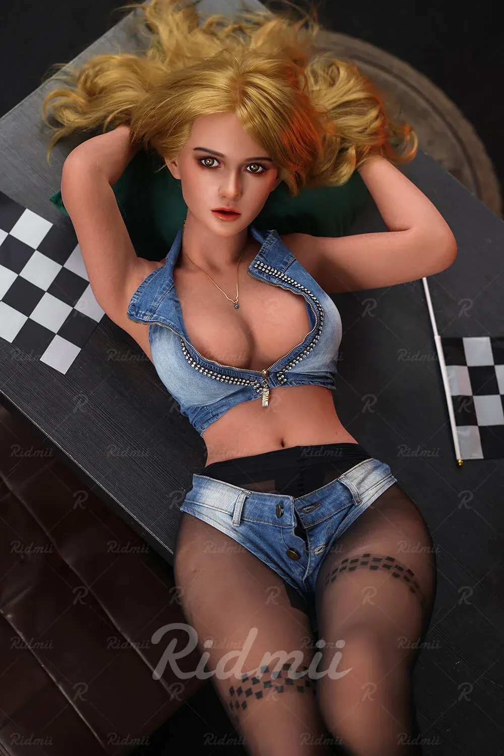 152cm (4ft9") Lifelike Silicone Head TPE Body Sex Love Doll - Tessa view 7