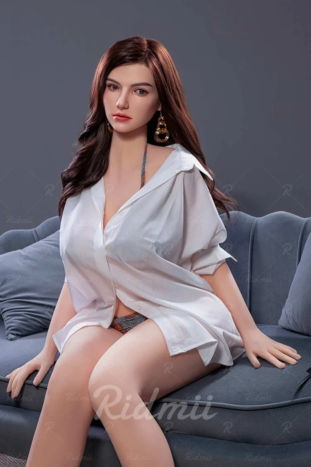 167cm (5ft6") Movable Jaw Hybrid Curvy Sex Doll – Marissa view 3