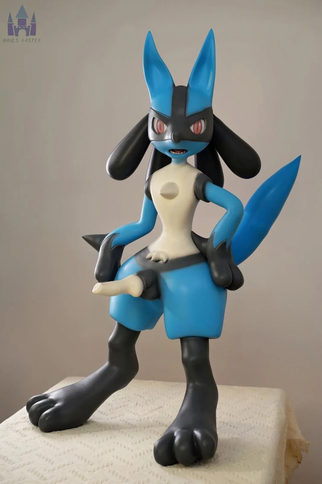 120cm (3ft11") Full Silicone Pokemon Male Sex Doll – Lucarion view 5