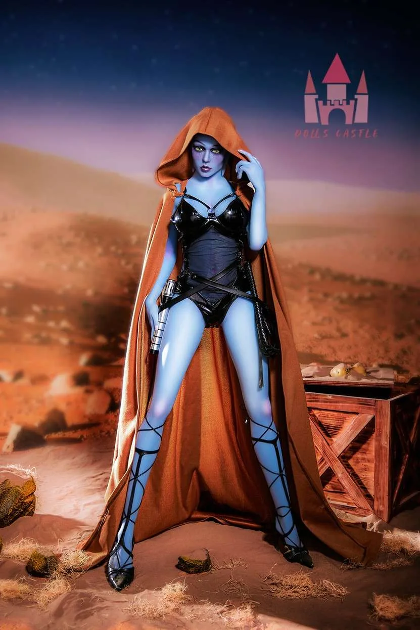 156cm (5ft1") Blue Skin Sexy TPE Sex Doll - E-Cup - Ailen - In Stock | EU Only