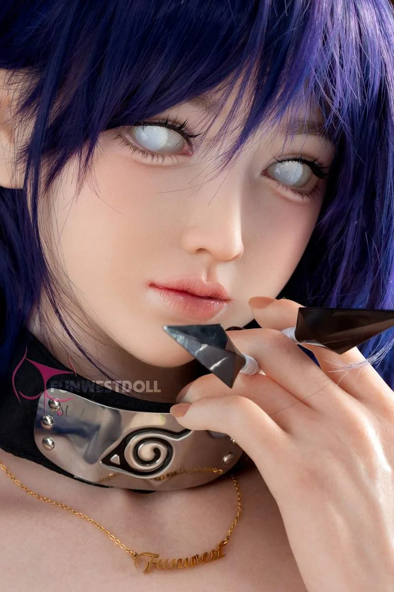159cm (5ft2") Hinata Hyūga Silicone Sex Doll – Fantasy Cosplay - A-Cup - In Stock | EU Only view 8