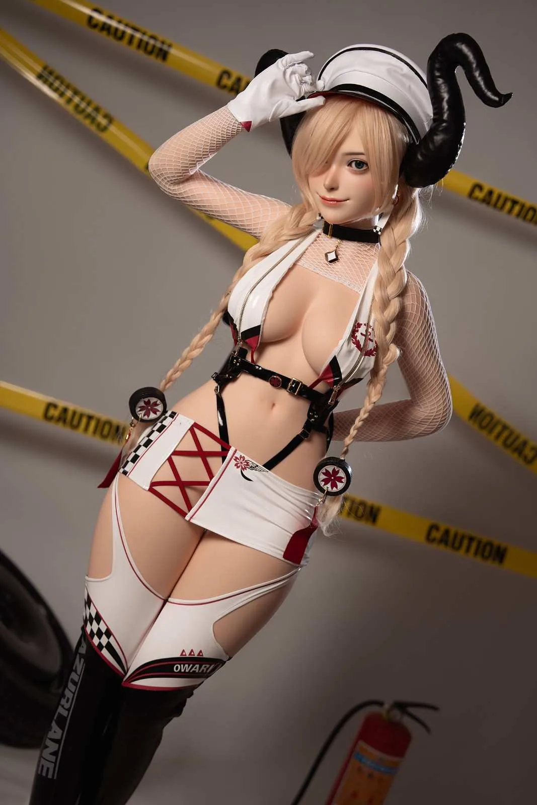 164cm (5ft4') D-Cup Full Silicone Demon Captain Sex Doll - In Stock | US Only view 5