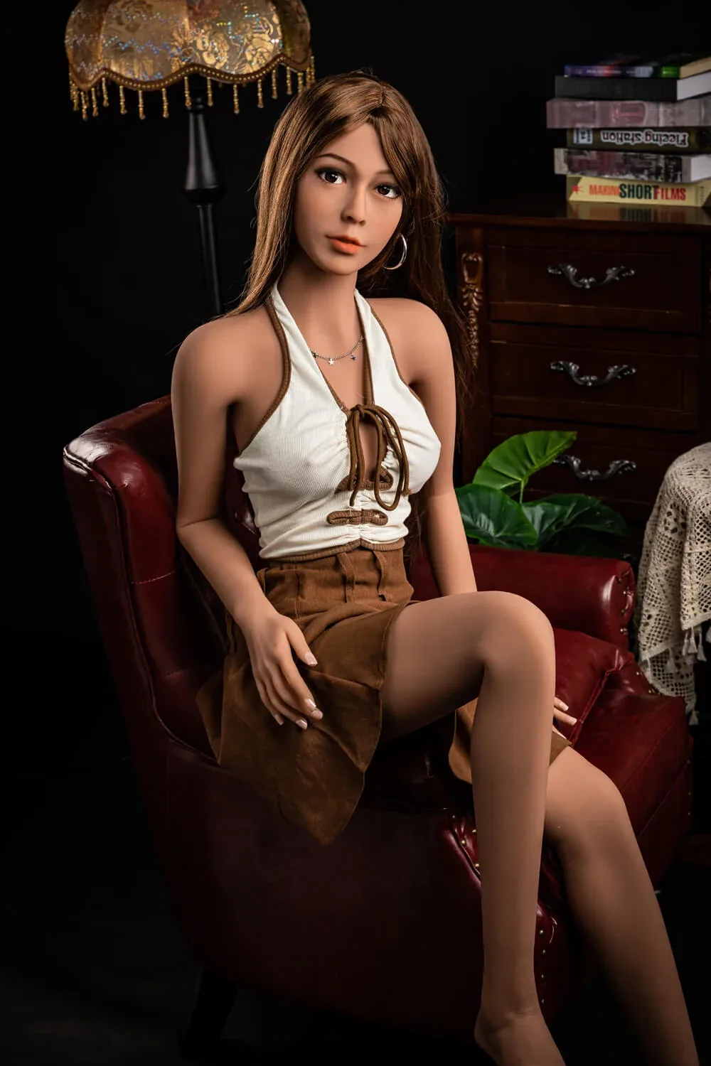 157cm (5ft1") Skinny Brunette TPE Sex Love Doll - C-Cup view 4