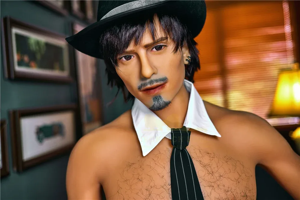 175cm (5ft9') Sexy Bartender Male Sex Doll - Khieno view 3