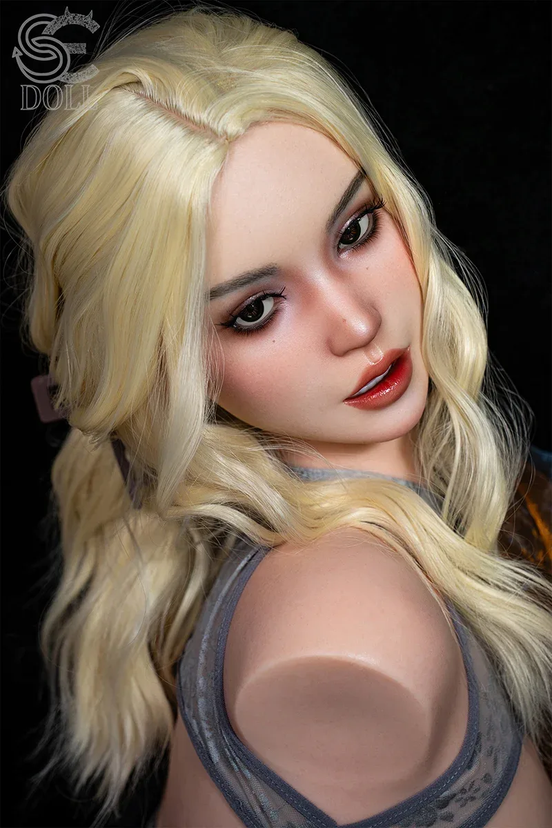 114cm (3ft7”) ROS Blonde Silicone Sex Torso- F-Cup - Isla Kane.A - In Stock | EU Only view 7