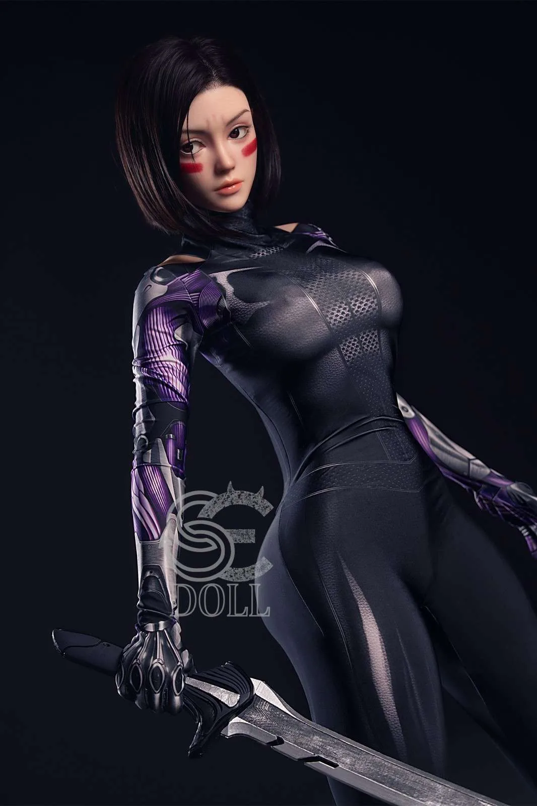 161cm (5ft3") Realistic Silicone Sex Doll – E-Cup – Lita.A view 3