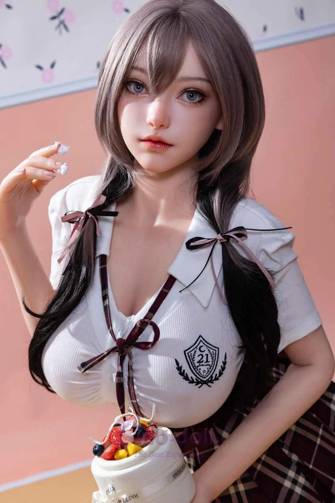 159cm (5ft3") Full Platinum Silicone Sex Doll (R+S Effect) - Soft-Max – Linhong view 4