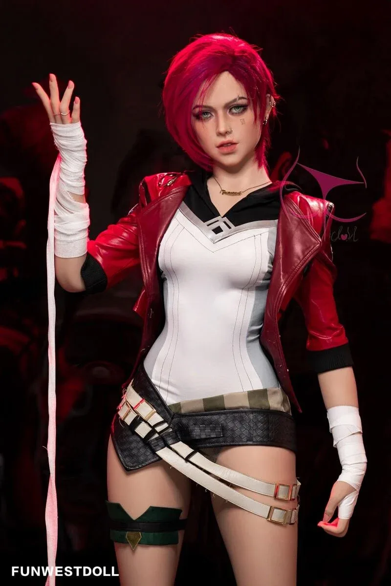 157cm (5ft2”) C-Cup - Redhead Cosplay S-TPE Sex Doll - In Stock | US Only view 4