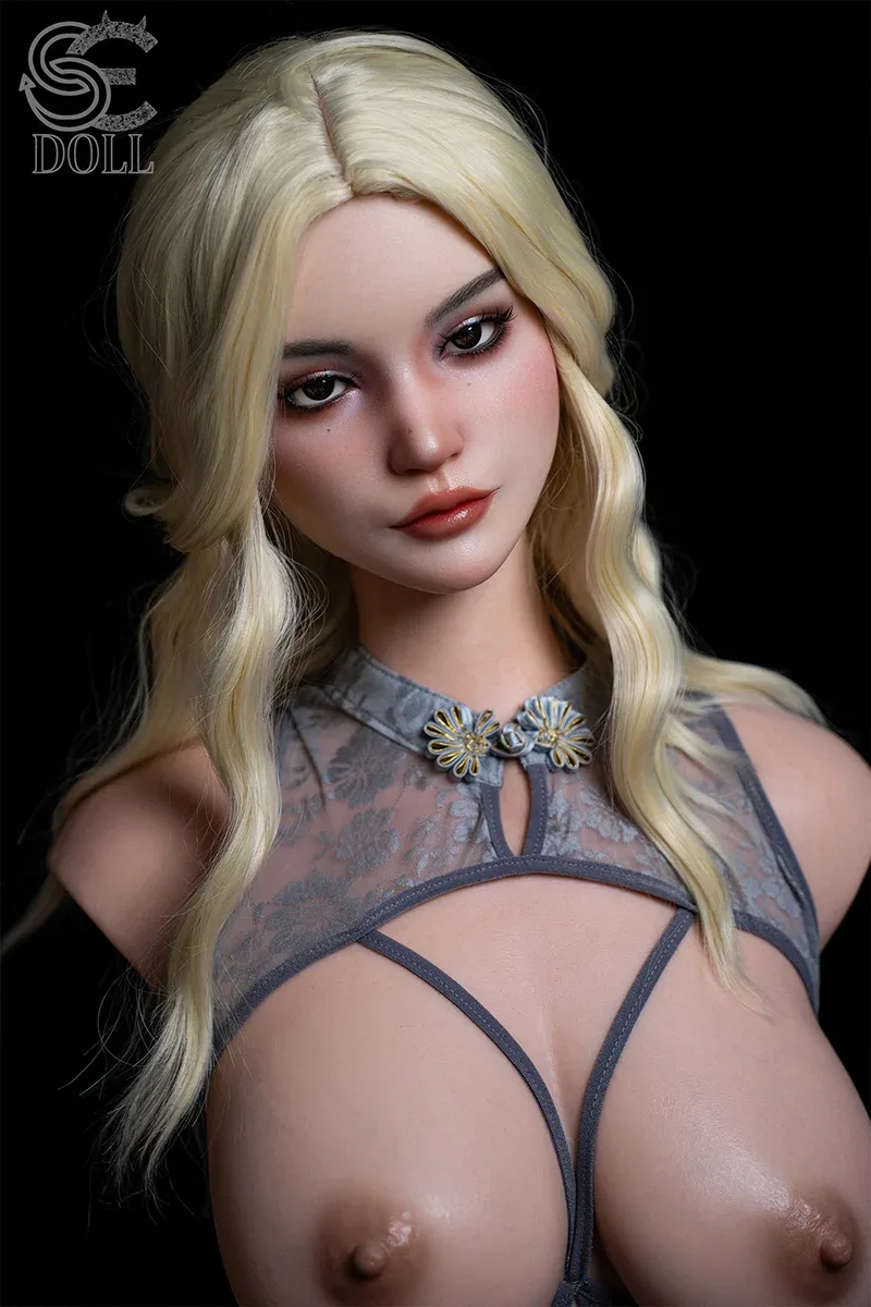 114cm (3ft7”) ROS Blonde Silicone Sex Torso- F-Cup - Isla Kane.A - In Stock | EU Only view 4