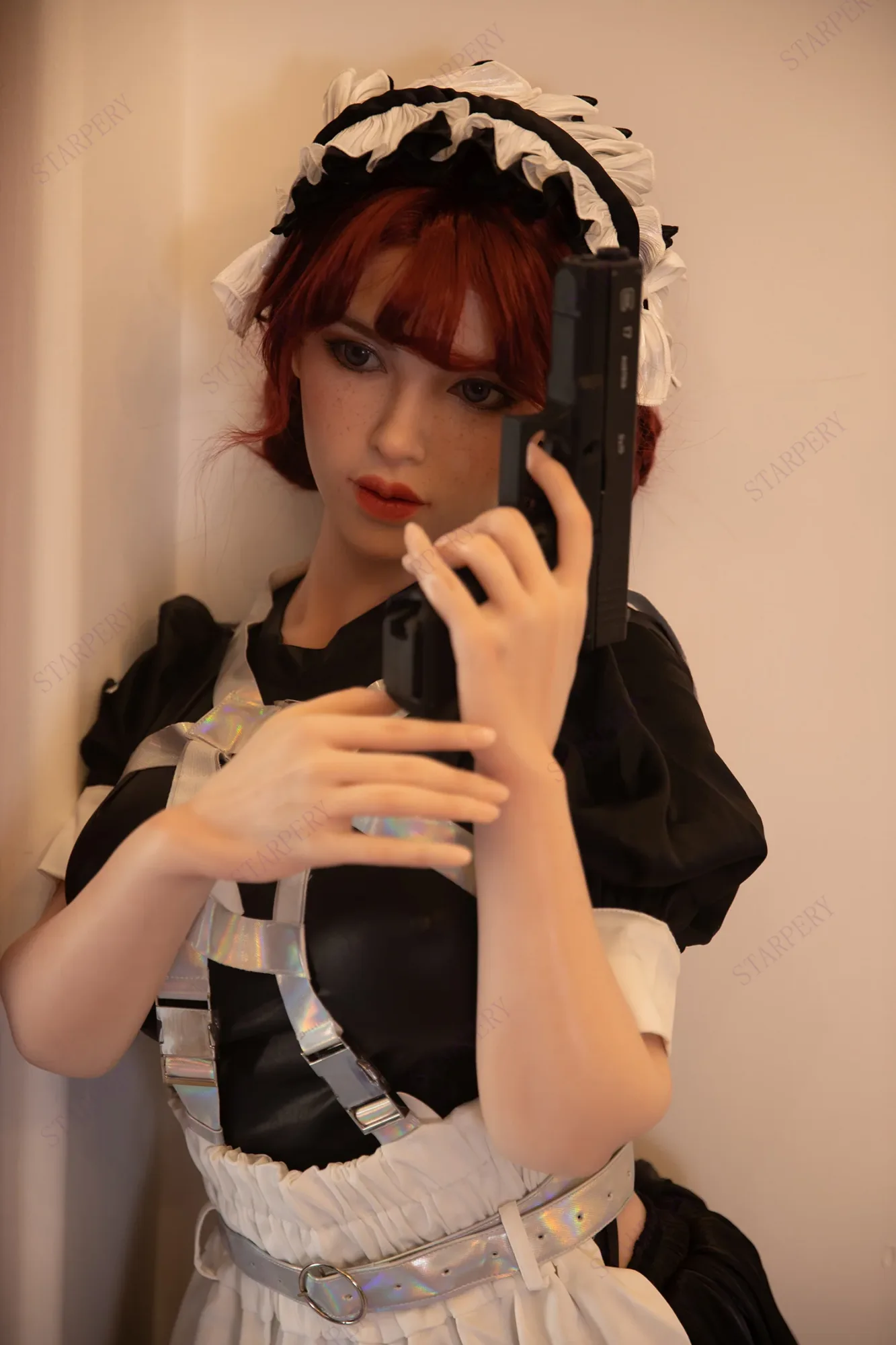 171cm (5ft7") French Maid Custom Sexdoll Silicone - D-Cup - Iris view 5