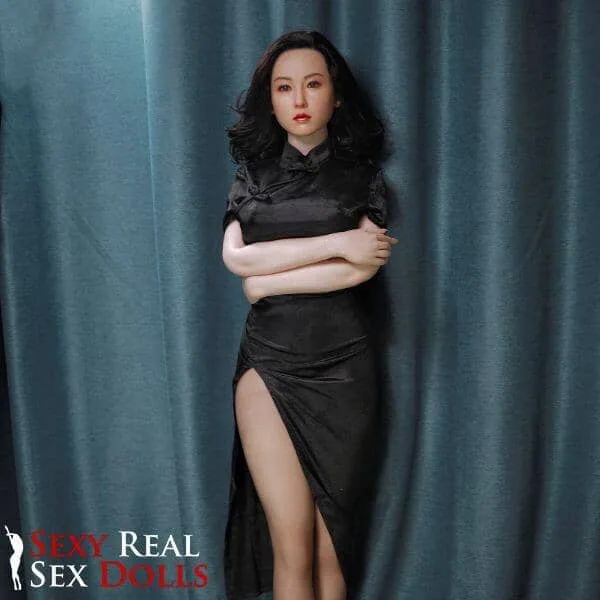 163cm (5ft4') Big Curvy Matured Asian Sex Doll with Silicone Head- Fujiko view 7