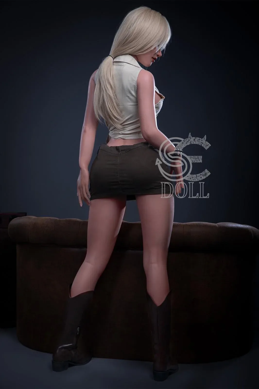 161cm (5ft3') E-Cup Wifelike Silicone Sex Doll - SE#079SC view 5