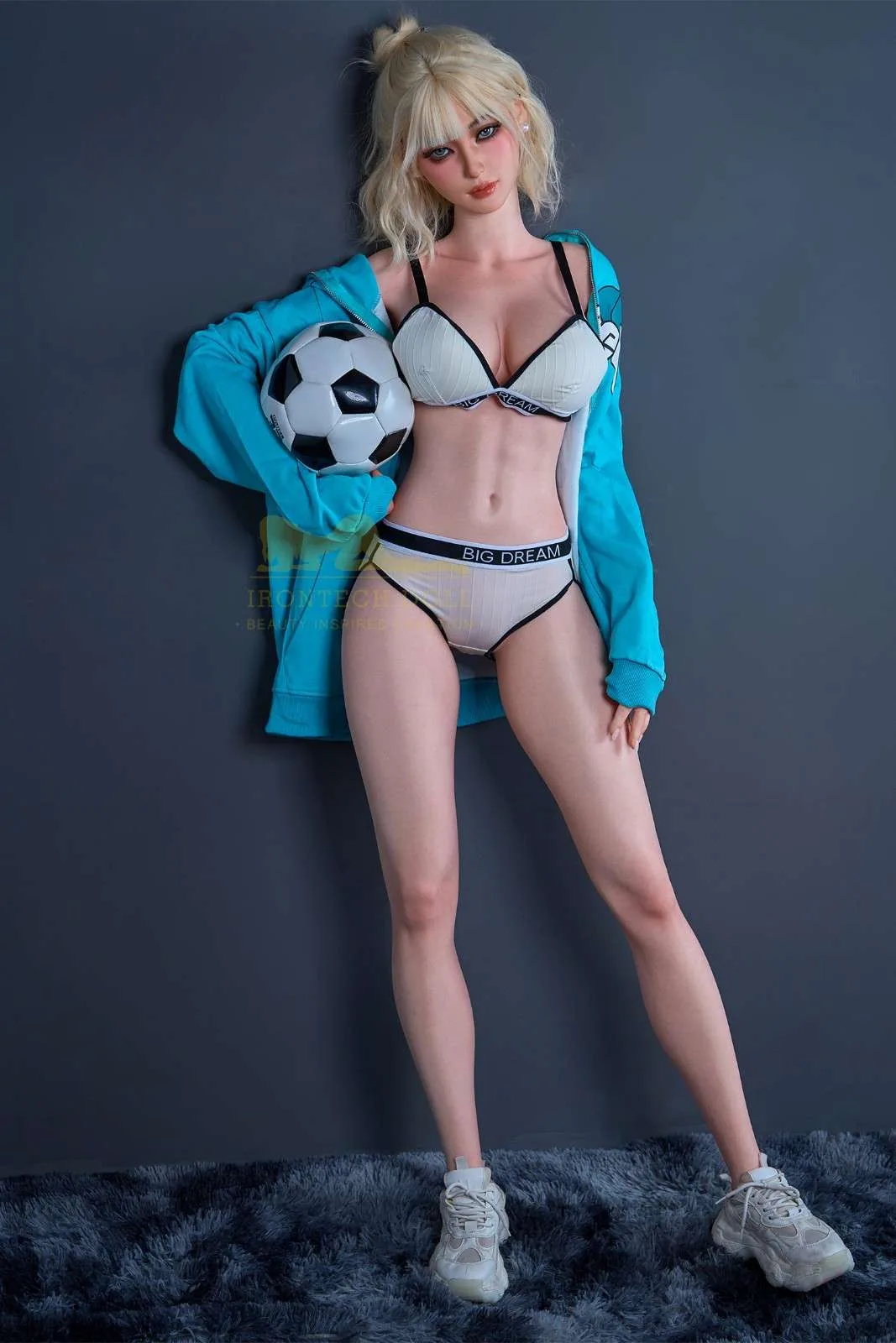 161cm (5ft2') Blonde Anime-Style Life Size Sex Doll - Miku