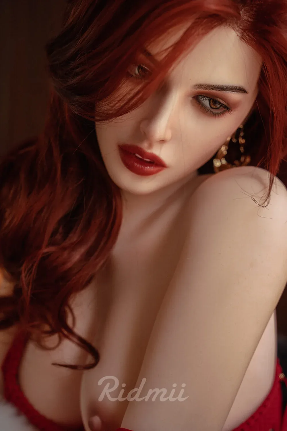 166cm (5ft5") Cute Redhead Hybrid Sex Doll – Gracy view 7
