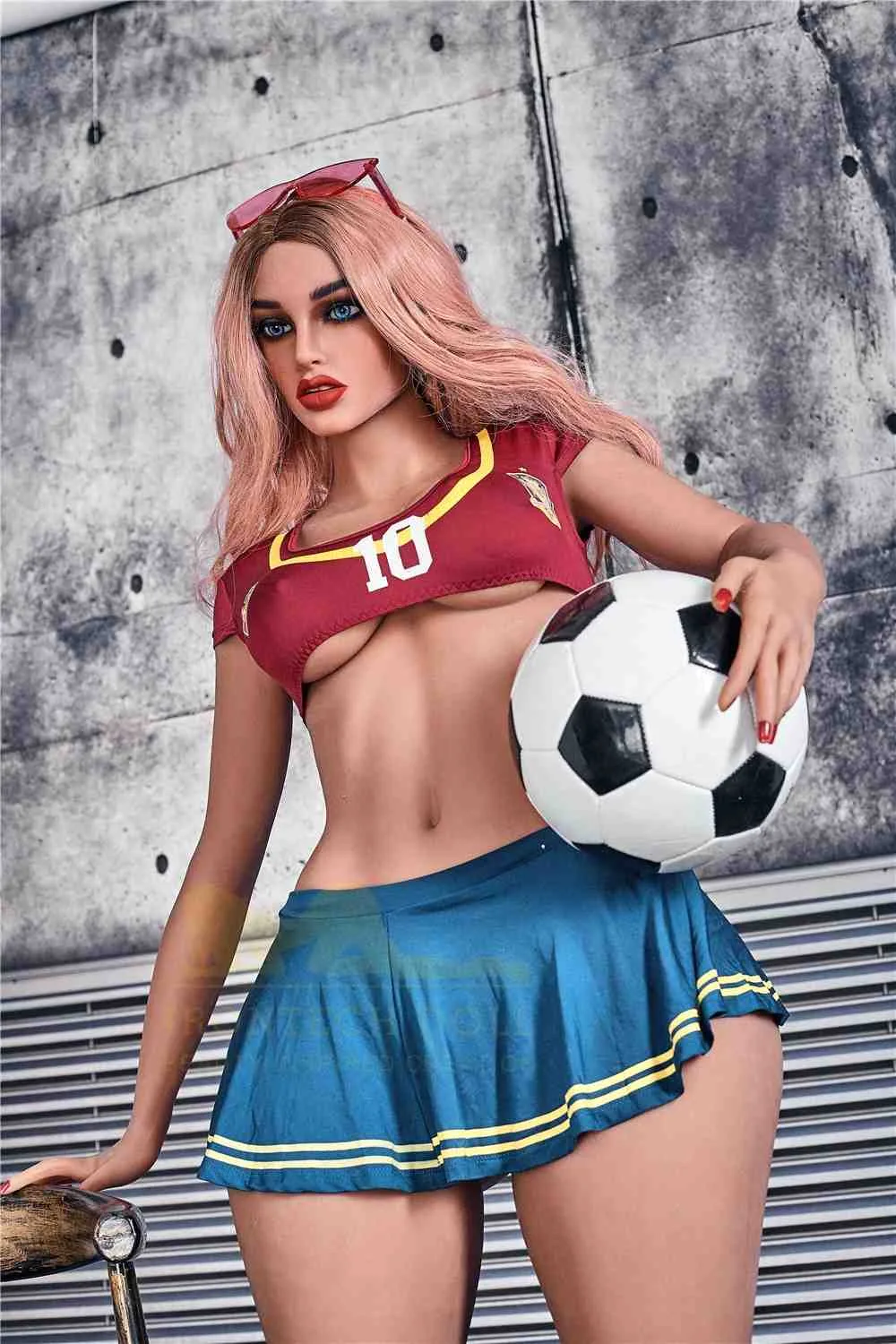 160cm (5ft3") World Cup BDSM Soccer Sex Doll - Alex view 5