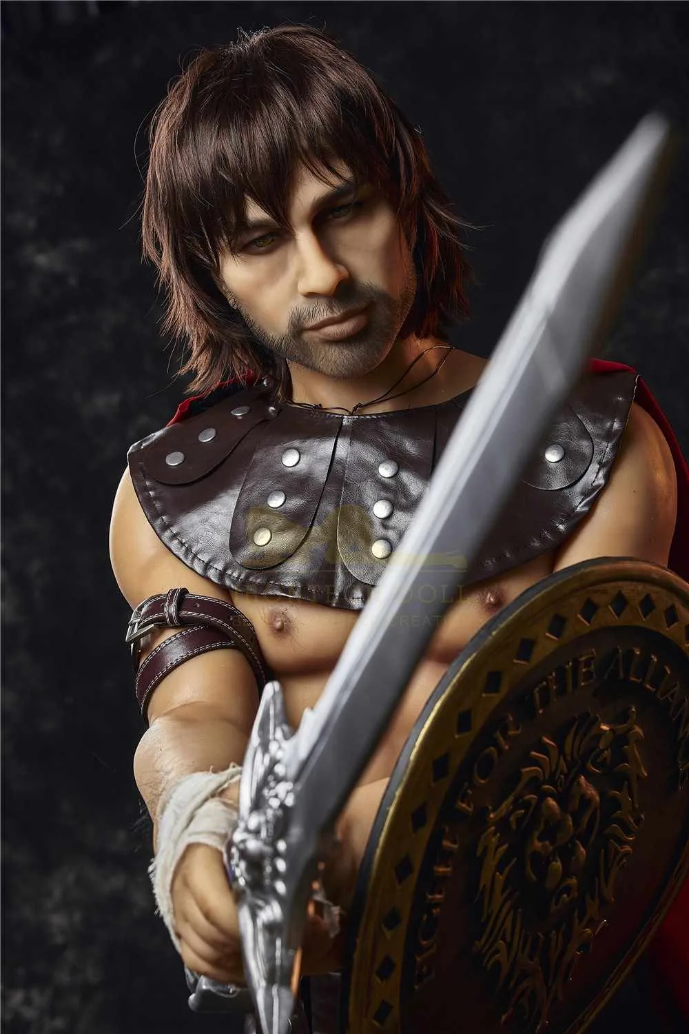162cm (5ft4') Roman Warrior Realistic Sex Doll for Woman - Gladiator view 8