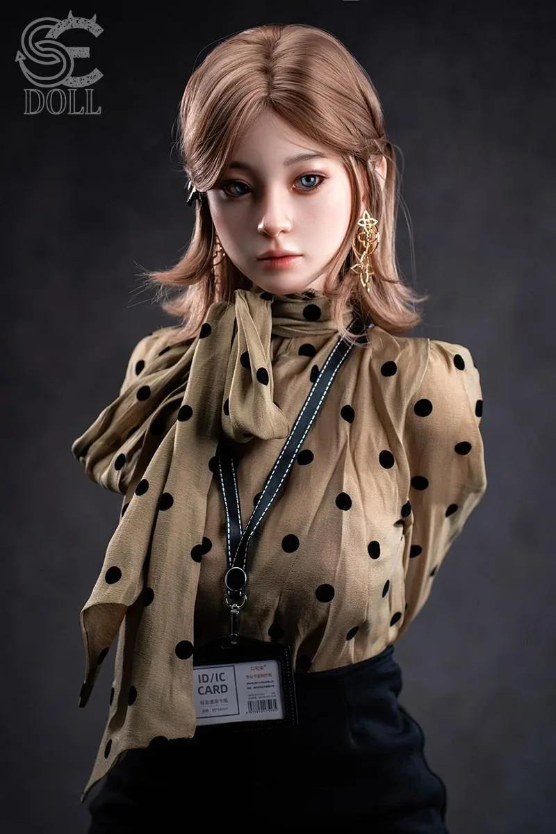 153cm (5ft0") Skinny Brunette Silicone Sex Doll - A-Cup – Miori.C view 3