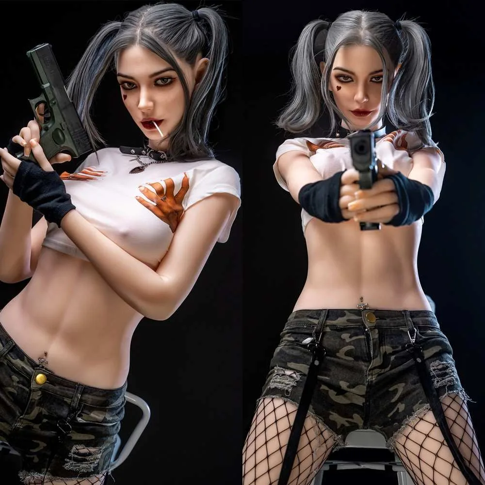 173cm (5ft8") Gothic Sex Doll with Movable jaw - In Stock | US Only view 4