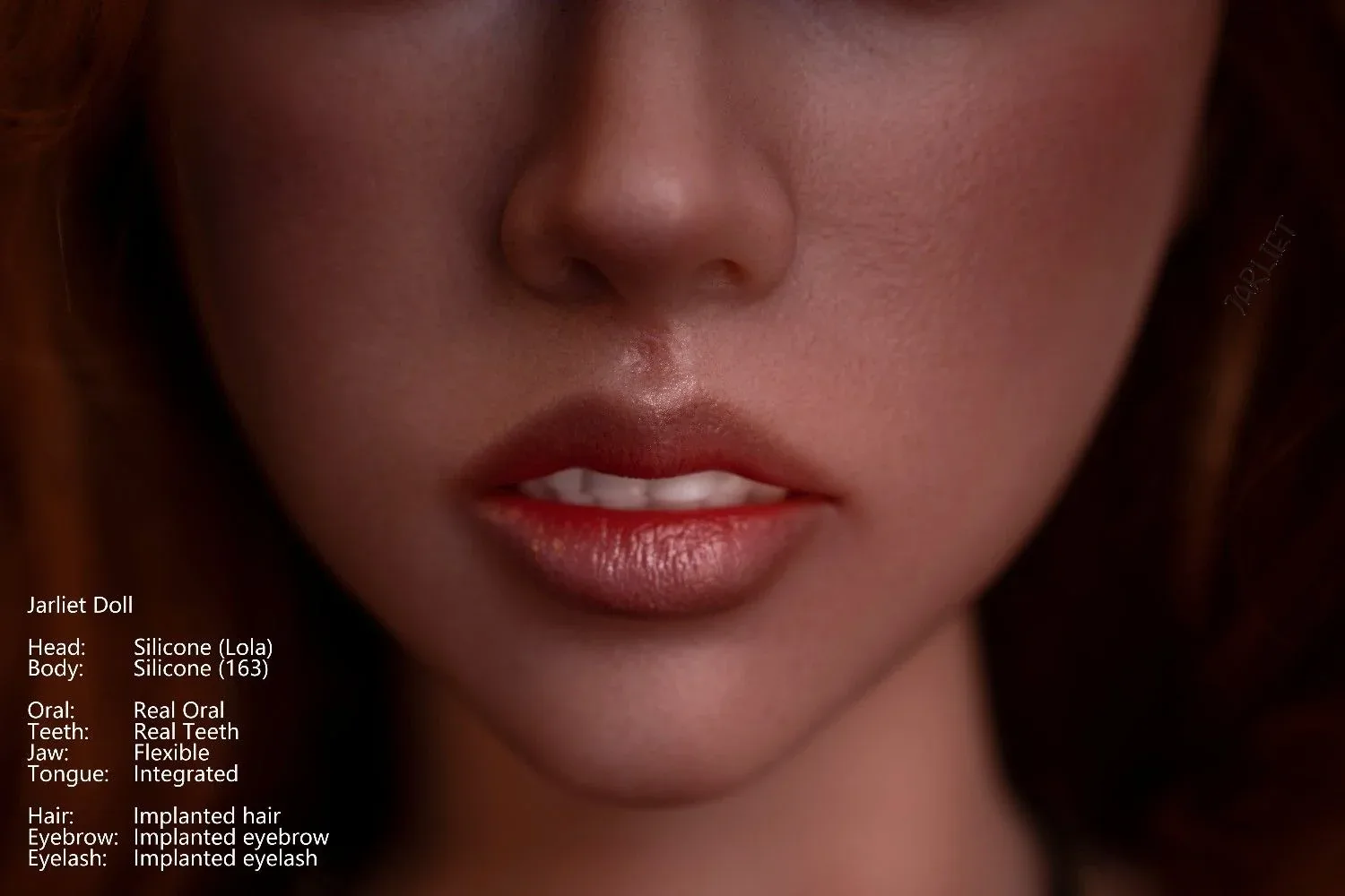 163cm (5ft3") Elegant Redhead Silicone Sex Doll - Lola view 8