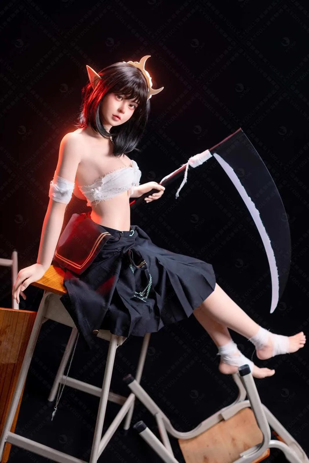 148cm (4ft8") Sexy Fantasy Silicone Sex Love Doll - C-Cup - Tracy