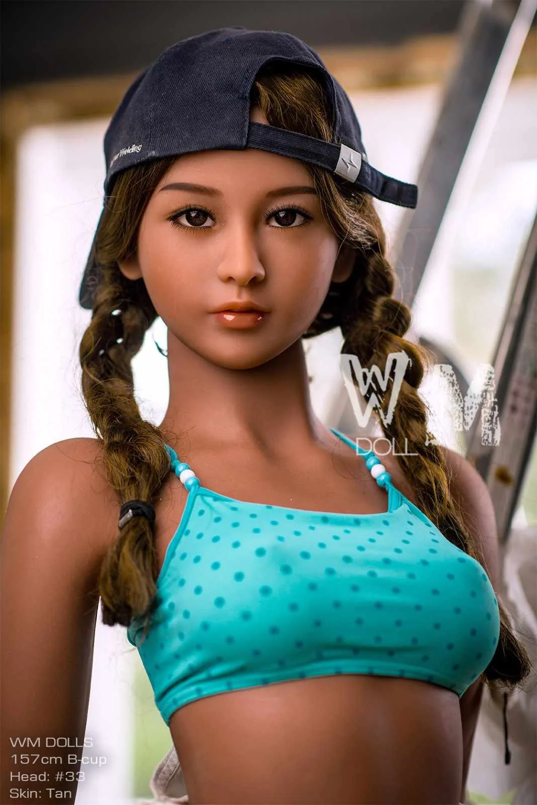 157cm (5ft2') B-Cup Sexy Boyish Olive Skinned Love Doll - Head#33 - Raney view 5