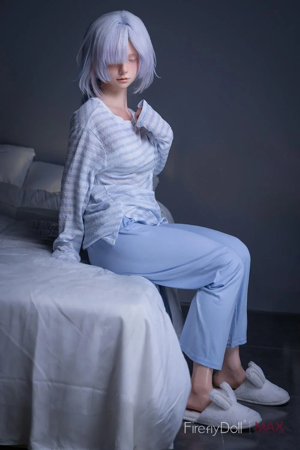 153cm (5ft0") Sleepy Girl Silicone Sex Doll - MAX Series - Liuli